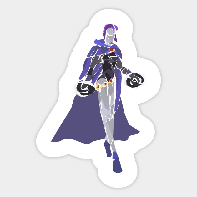 Raven Sticker by Newtegan